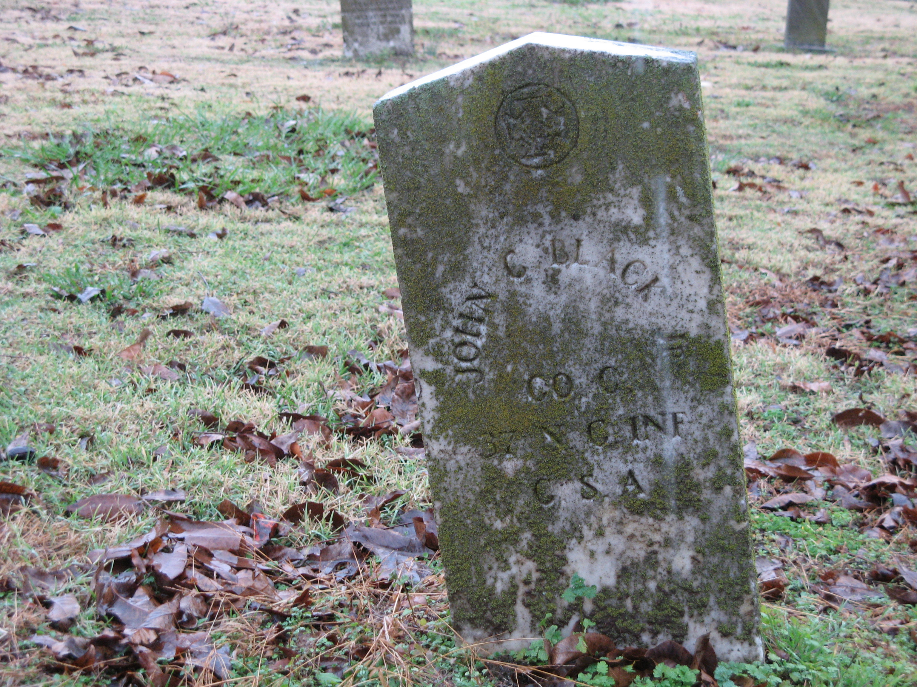 John C Black Tombstone